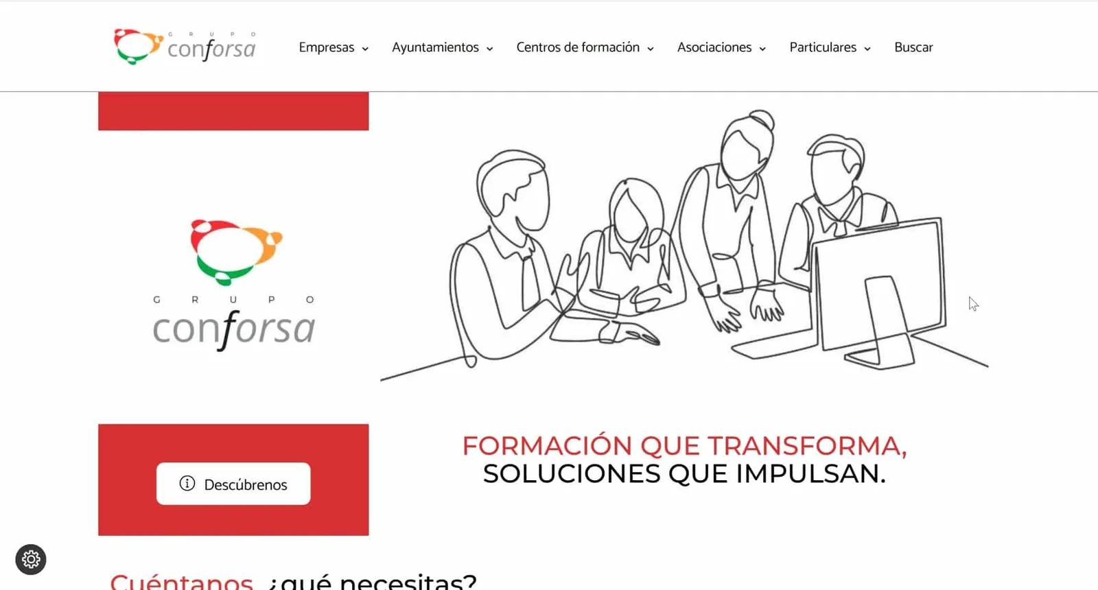 Migración y hosting para Grupo Conforsa