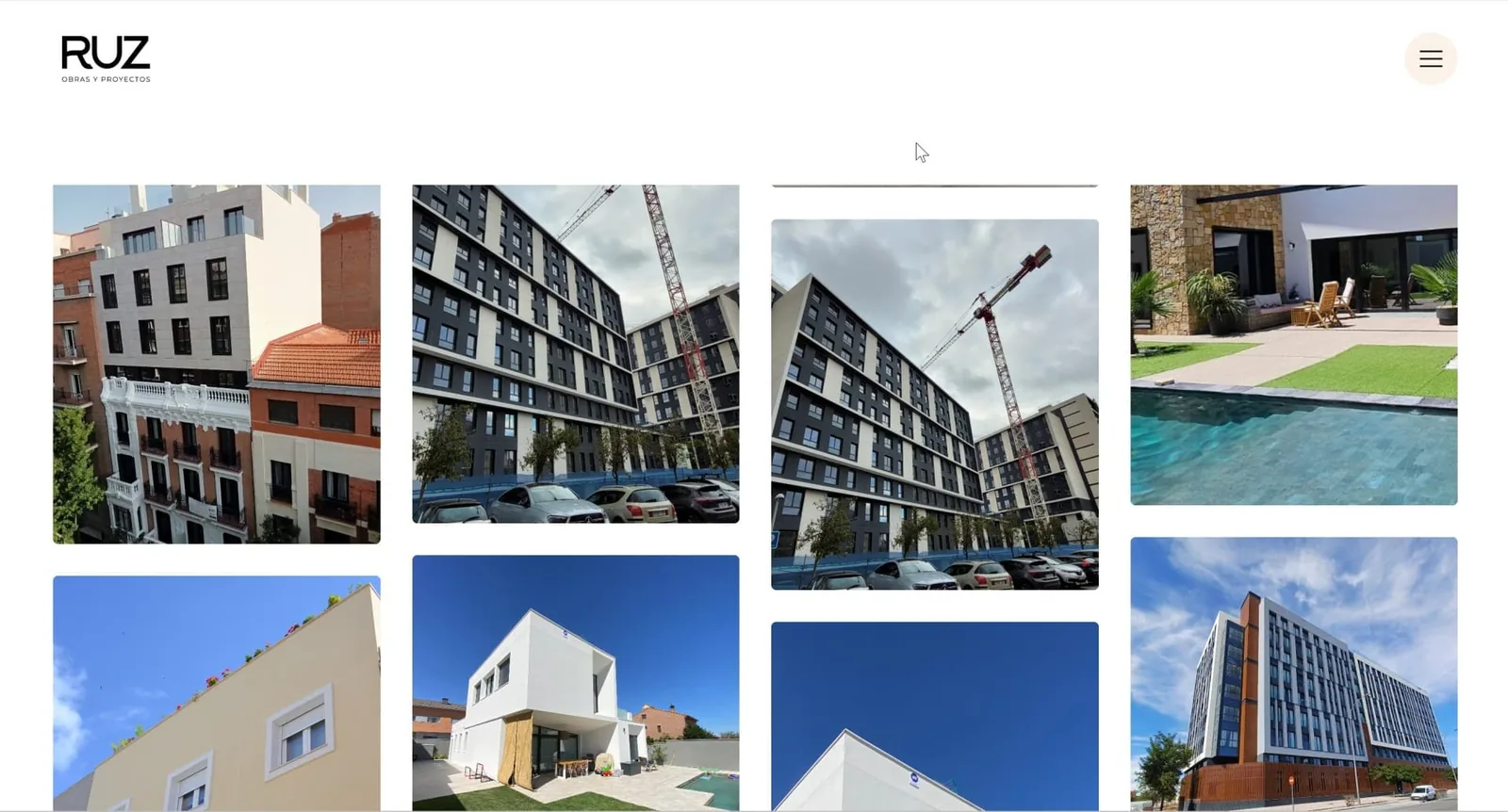 Alojamiento web para Ruz Proyectos