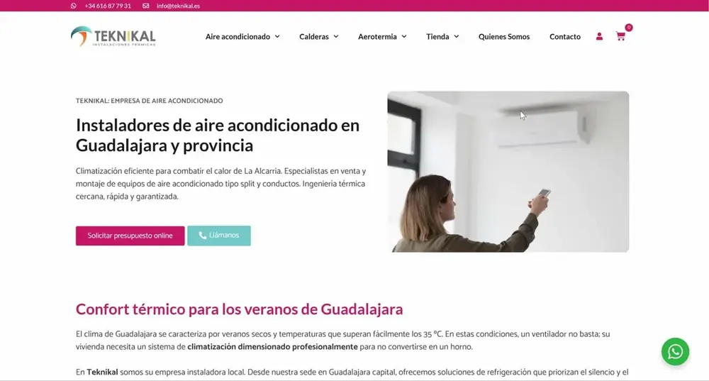 Estrategia de captación digital para Teknikal